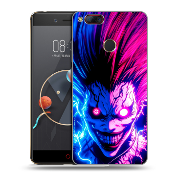 Пластиковый чехол на ZTE Nubia Z17 Mini с принтом Death note Тетрадь смерти