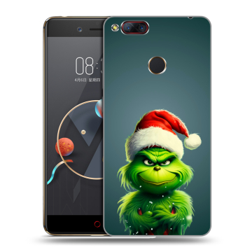 Пластиковый чехол на ZTE Nubia Z17 Mini с принтом Новый год Пластиковый чехол на ZTE Nubia Z17 Mini с принтом Новый год