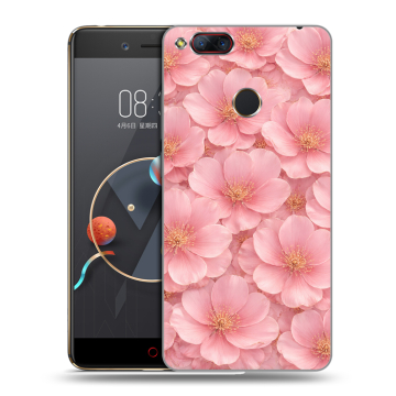 Пластиковый чехол на ZTE Nubia Z17 Mini с принтом женский