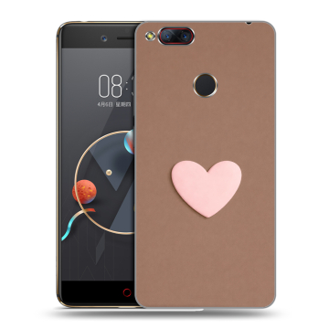 Пластиковый чехол на ZTE Nubia Z17 Mini с принтом женский