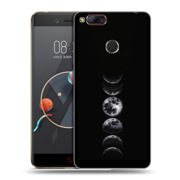 Пластиковый чехол на ZTE Nubia Z17 Mini с принтом женский