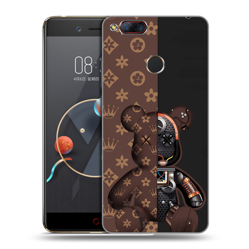 Пластиковый чехол на ZTE Nubia Z17 Mini с принтом Луи робот Пластиковый чехол на ZTE Nubia Z17 Mini с принтом Луи робот