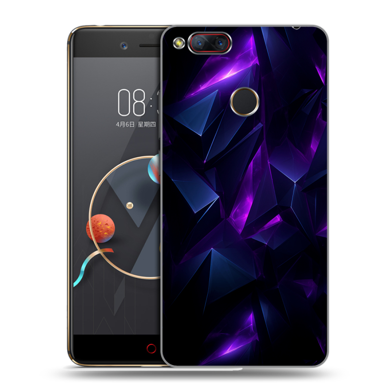 Пластиковый чехол на ZTE Nubia Z17 Mini с принтом Абстракиция Пластиковый чехол на ZTE Nubia Z17 Mini с принтом Абстракиция