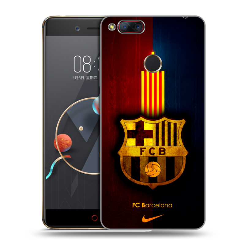 Пластиковый чехол на ZTE Nubia Z17 Mini с принтом Барселона Barcelona Пластиковый чехол на ZTE Nubia Z17 Mini с принтом Барселона Barcelona