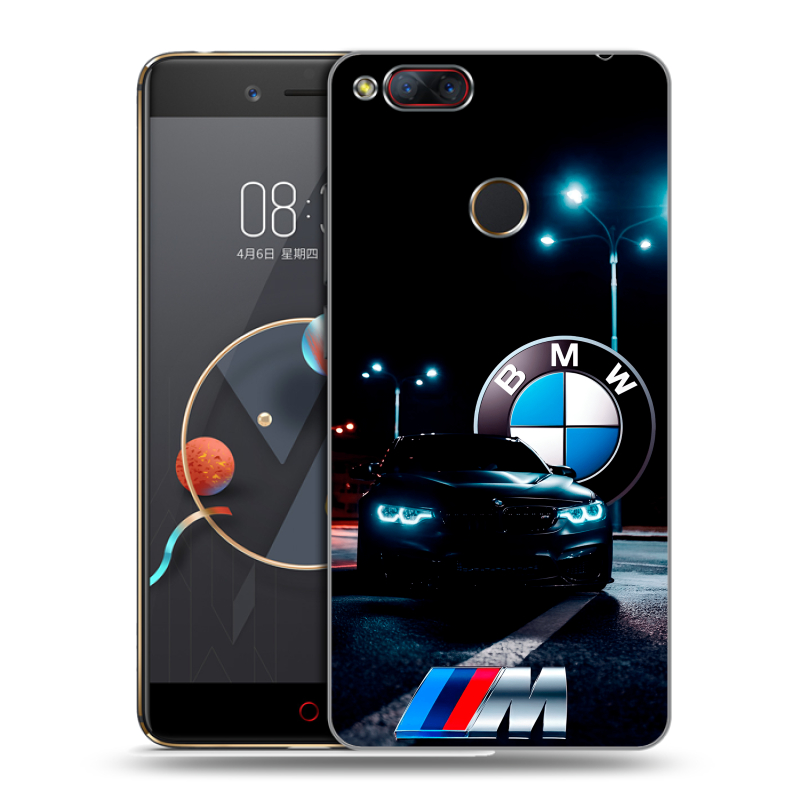 Пластиковый чехол на ZTE Nubia Z17 Mini с принтом БМВ BMW Пластиковый чехол на ZTE Nubia Z17 Mini с принтом БМВ BMW