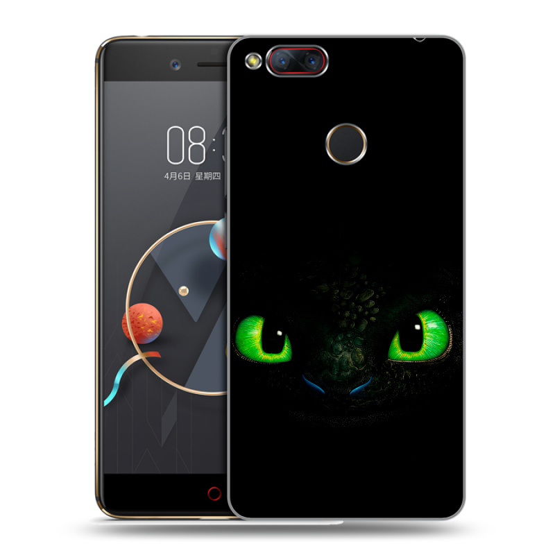 Пластиковый чехол на ZTE Nubia Z17 Mini с принтом Как приручить дракона Пластиковый чехол на ZTE Nubia Z17 Mini с принтом Как приручить дракона