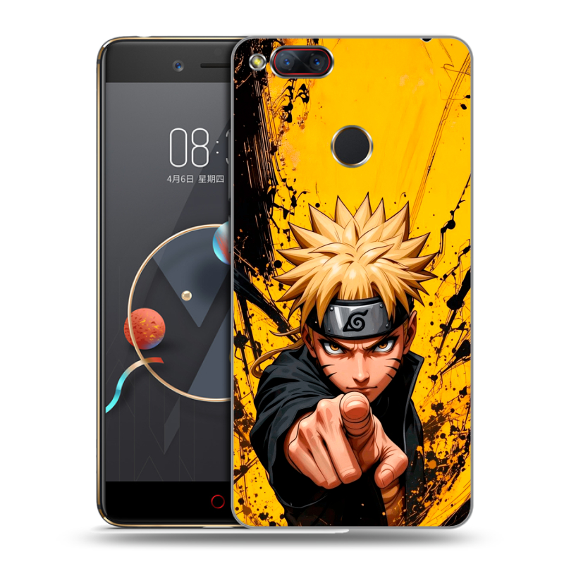 Пластиковый чехол на ZTE Nubia Z17 Mini с принтом Naruto Наруто Пластиковый чехол на ZTE Nubia Z17 Mini с принтом Naruto Наруто