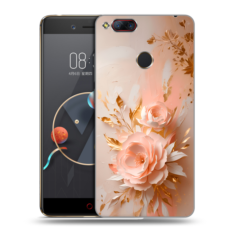 Пластиковый чехол на ZTE Nubia Z17 Mini с принтом женский Пластиковый чехол на ZTE Nubia Z17 Mini с принтом женский