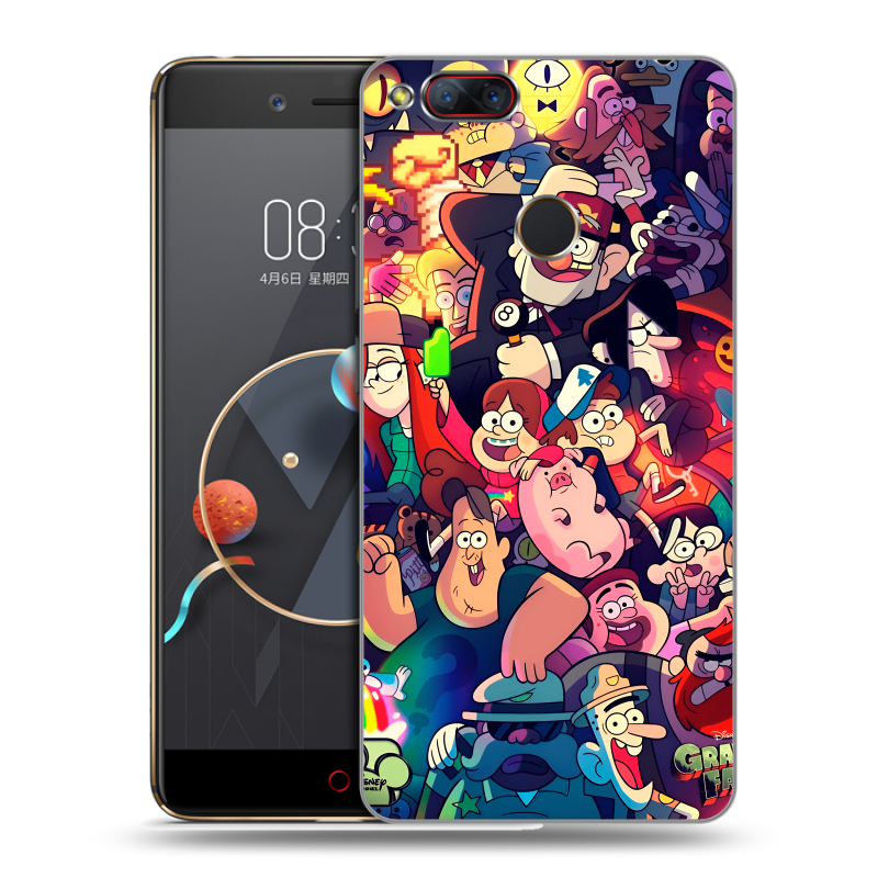 Пластиковый чехол на ZTE Nubia Z17 Mini с принтом Gravity Falls Гравити Фолз Пластиковый чехол на ZTE Nubia Z17 Mini с принтом Gravity Falls Гравити Фолз