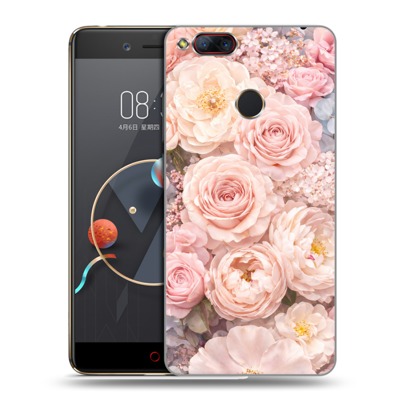 Пластиковый чехол на ZTE Nubia Z17 Mini с принтом женский Пластиковый чехол на ZTE Nubia Z17 Mini с принтом женский