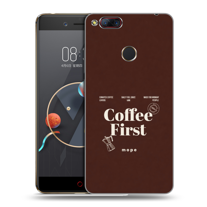 Пластиковый чехол на ZTE Nubia Z17 Mini с принтом женский Пластиковый чехол на ZTE Nubia Z17 Mini с принтом женский
