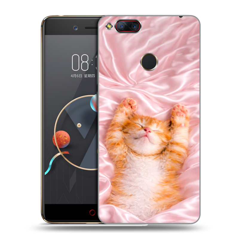 Пластиковый чехол на ZTE Nubia Z17 Mini с принтом женский Пластиковый чехол на ZTE Nubia Z17 Mini с принтом женский