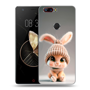 Пластиковый чехол на ZTE Nubia Z17 с принтом Кролик Пластиковый чехол на ZTE Nubia Z17 с принтом Кролик