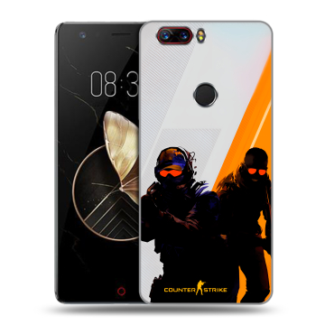 Пластиковый чехол на ZTE Nubia Z17 с принтом Контер страйк Counter strike Пластиковый чехол на ZTE Nubia Z17 с принтом Контер страйк Counter strike
