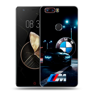 Пластиковый чехол на ZTE Nubia Z17 с принтом БМВ BMW Пластиковый чехол на ZTE Nubia Z17 с принтом БМВ BMW