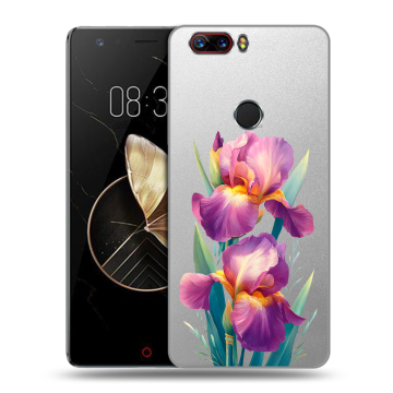 Пластиковый чехол на ZTE Nubia Z17 с принтом Цветы орхидеи