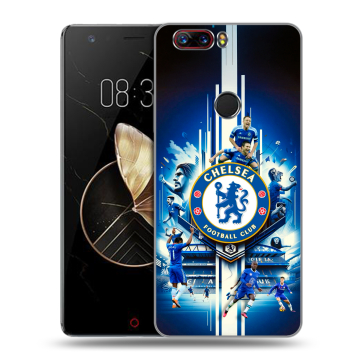 Пластиковый чехол на ZTE Nubia Z17 с принтом Chelsea Челси