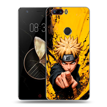 Пластиковый чехол на ZTE Nubia Z17 с принтом Naruto Наруто