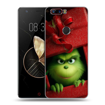 Пластиковый чехол на ZTE Nubia Z17 с принтом Новый год