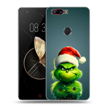 Пластиковый чехол на ZTE Nubia Z17 с принтом Новый год Пластиковый чехол на ZTE Nubia Z17 с принтом Новый год