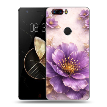 Пластиковый чехол на ZTE Nubia Z17 с принтом женский Пластиковый чехол на ZTE Nubia Z17 с принтом женский