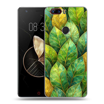 Пластиковый чехол на ZTE Nubia Z17 с принтом женский
