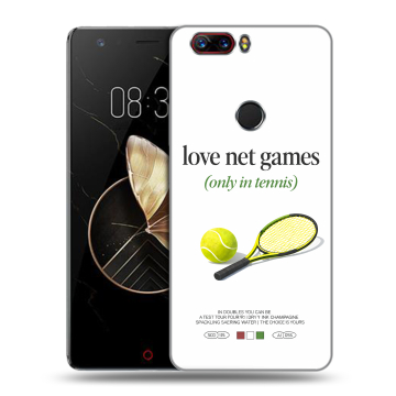 Пластиковый чехол на ZTE Nubia Z17 с принтом для девочек