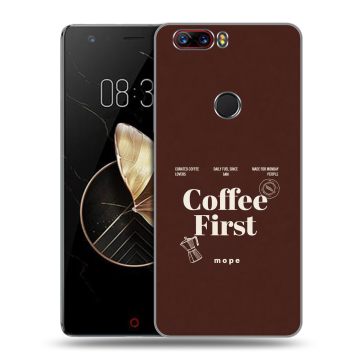 Пластиковый чехол на ZTE Nubia Z17 с принтом женский Пластиковый чехол на ZTE Nubia Z17 с принтом женский