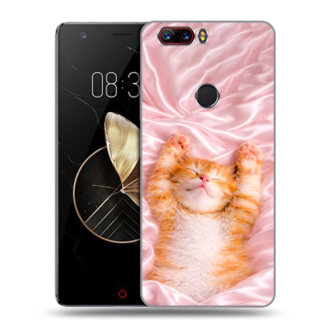 Пластиковый чехол на ZTE Nubia Z17 с принтом женский Пластиковый чехол на ZTE Nubia Z17 с принтом женский