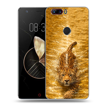 Пластиковый чехол на ZTE Nubia Z17 с принтом женский