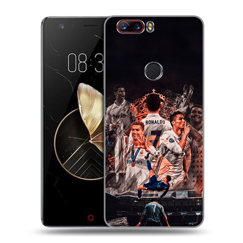 Пластиковый чехол на ZTE Nubia Z17 с принтом Реал Роналдо Real Ronaldo Пластиковый чехол на ZTE Nubia Z17 с принтом Реал Роналдо Real Ronaldo