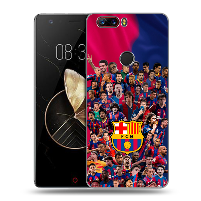 Пластиковый чехол на ZTE Nubia Z17 с принтом Барселона Barcelona Пластиковый чехол на ZTE Nubia Z17 с принтом Барселона Barcelona