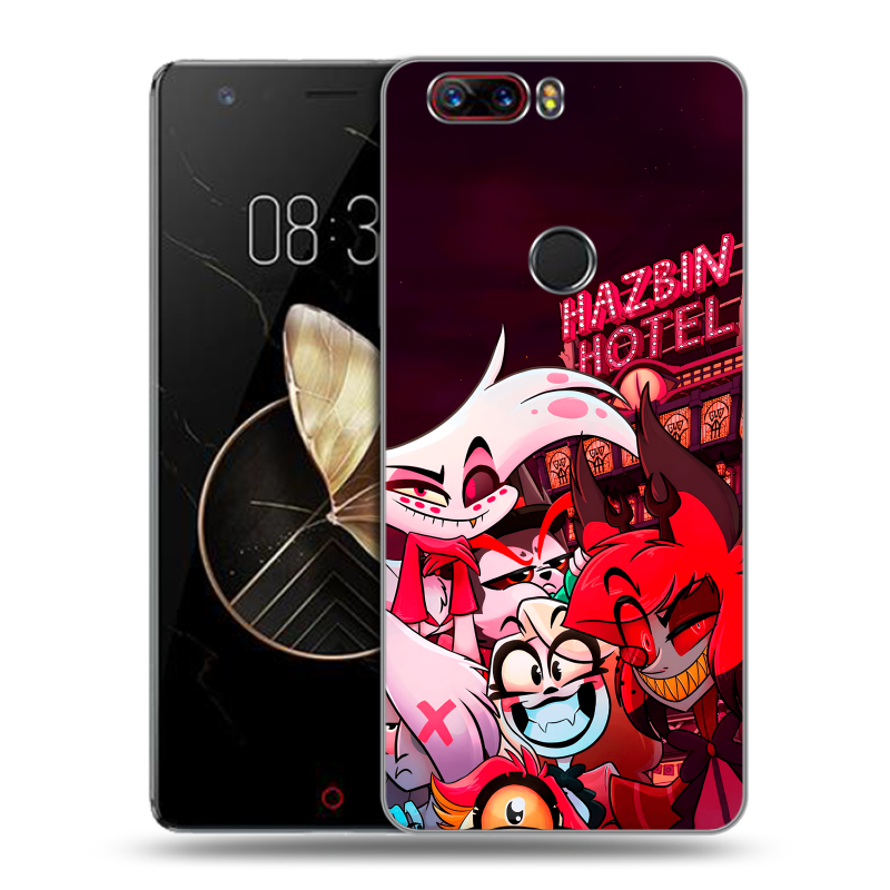 Пластиковый чехол на ZTE Nubia Z17 с принтом Hazbin Hotel Отель Хазбин Пластиковый чехол на ZTE Nubia Z17 с принтом Hazbin Hotel Отель Хазбин