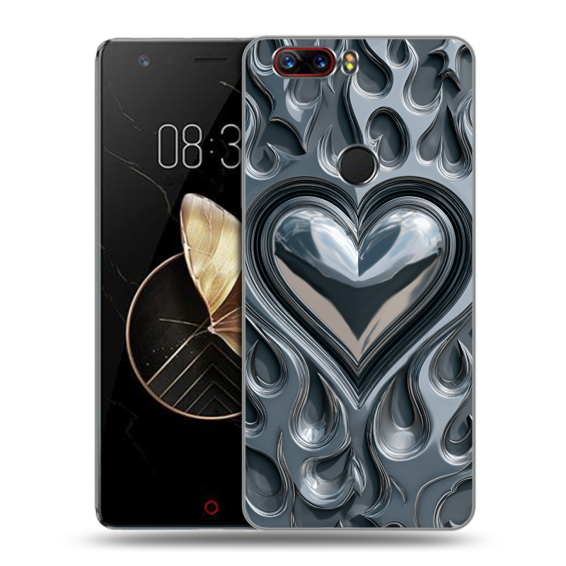 Пластиковый чехол на ZTE Nubia Z17 с принтом Y2K Пластиковый чехол на ZTE Nubia Z17 с принтом Y2K