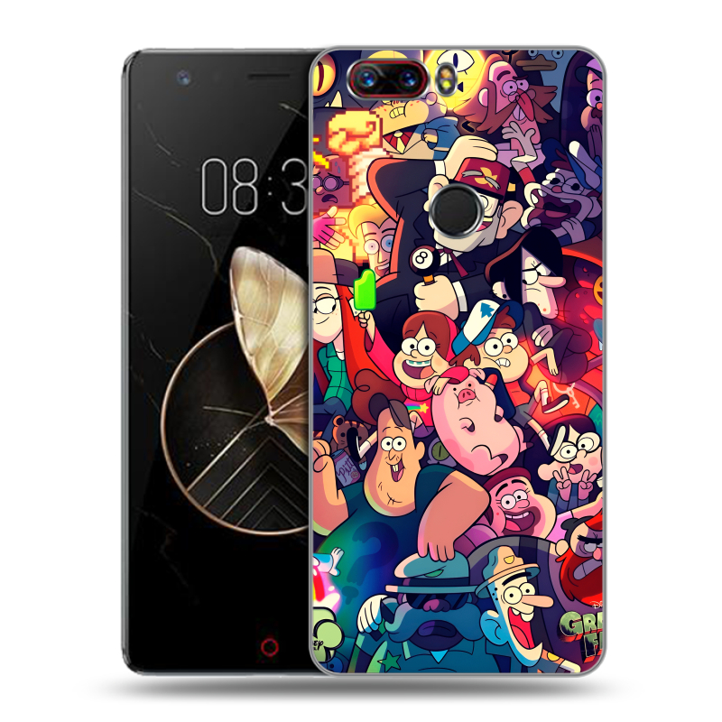 Пластиковый чехол на ZTE Nubia Z17 с принтом Gravity Falls Гравити Фолз Пластиковый чехол на ZTE Nubia Z17 с принтом Gravity Falls Гравити Фолз