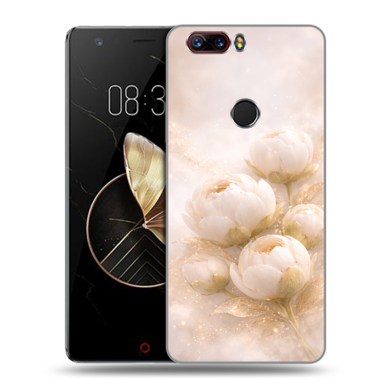 Пластиковый чехол на ZTE Nubia Z17 с принтом женский Пластиковый чехол на ZTE Nubia Z17 с принтом женский