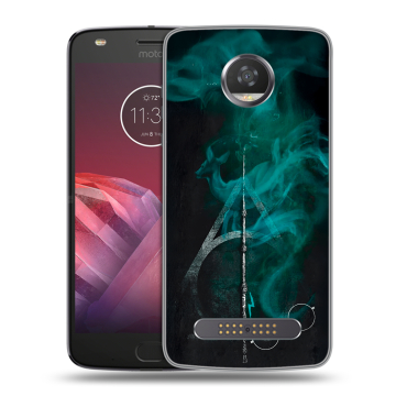 Силиконовый чехол на Motorola Moto Z2 Play с принтом Гарри Поттер Harry Potter