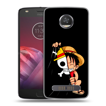 Силиконовый чехол на Motorola Moto Z2 Play с принтом One Piece Ван Пис Силиконовый чехол на Motorola Moto Z2 Play с принтом One Piece Ван Пис