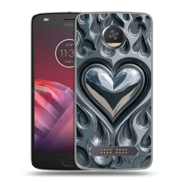Силиконовый чехол на Motorola Moto Z2 Play с принтом Y2K