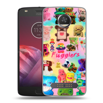 Силиконовый чехол на Motorola Moto Z2 Play с принтом Флагер Fuggler Силиконовый чехол на Motorola Moto Z2 Play с принтом Флагер Fuggler
