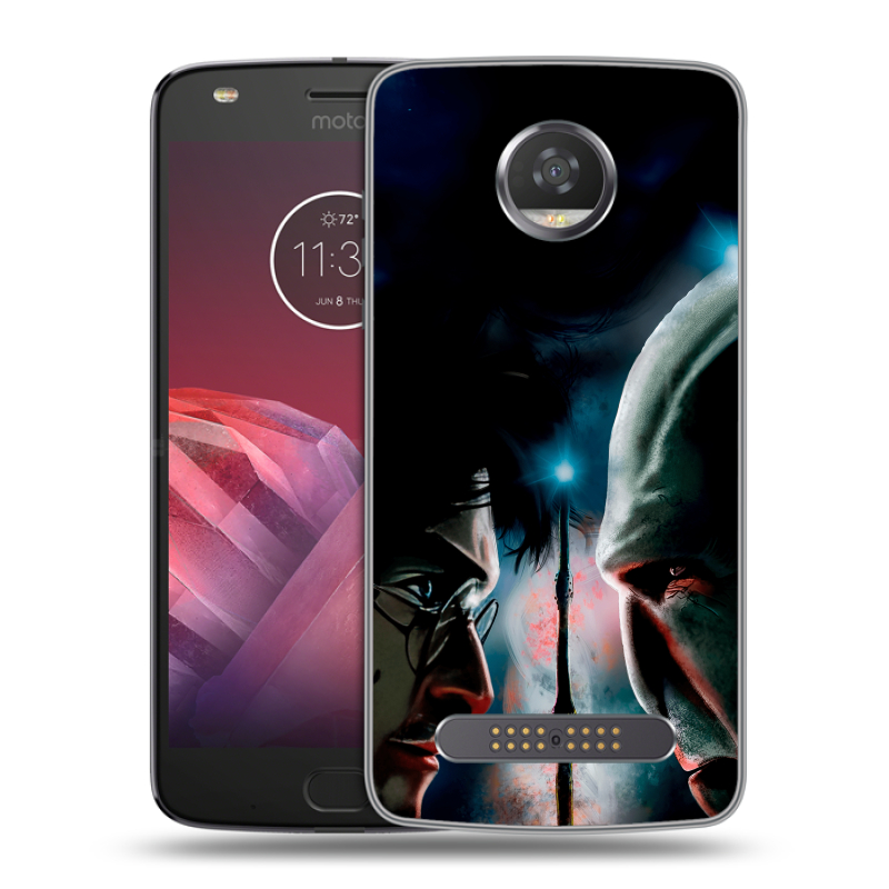Силиконовый чехол на Motorola Moto Z2 Play с принтом Гарри Поттер Harry Potter Силиконовый чехол на Motorola Moto Z2 Play с принтом Гарри Поттер Harry Potter