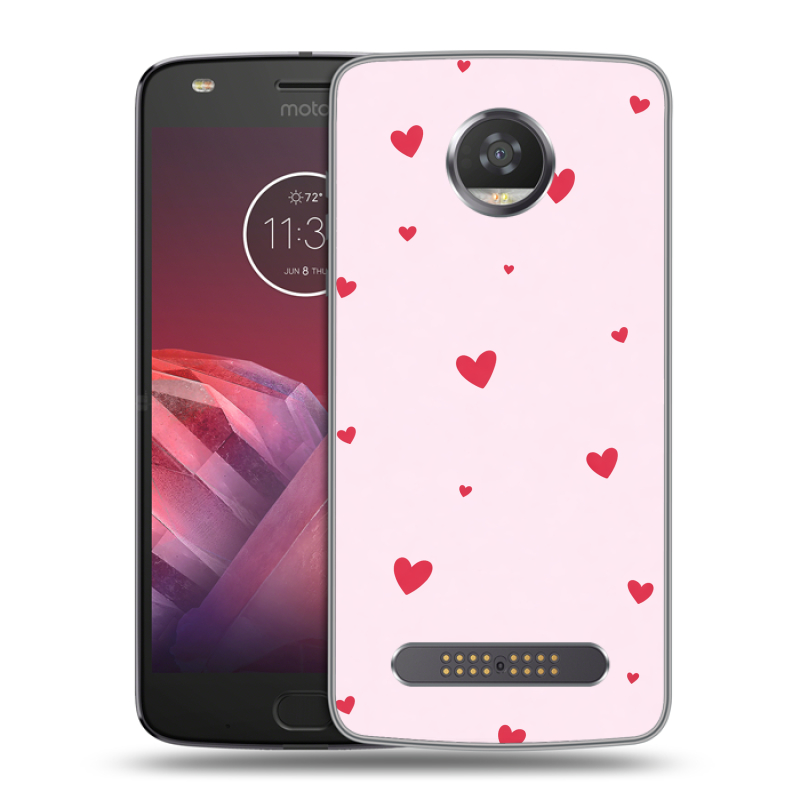 Силиконовый чехол на Motorola Moto Z2 Play с принтом для девочек Силиконовый чехол на Motorola Moto Z2 Play с принтом для девочек