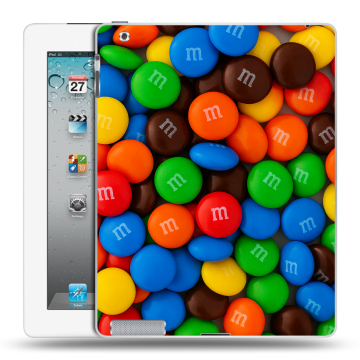 Пластиковый чехол на Ipad 2/3/4 с принтом Конфеты