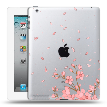 Пластиковый чехол на Ipad 2/3/4 с принтом Ветка сакуры