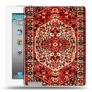 Пластиковый чехол на Ipad 2/3/4 с принтом Ковер