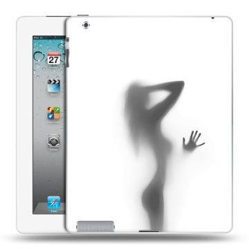 Пластиковый чехол на Ipad 2/3/4 с принтом Силуэт