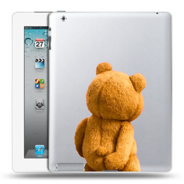 Пластиковый чехол на Ipad 2/3/4 с принтом Медведь Пластиковый чехол на Ipad 2/3/4 с принтом Медведь