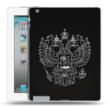 Пластиковый чехол на Ipad 2/3/4 с принтом Герб России