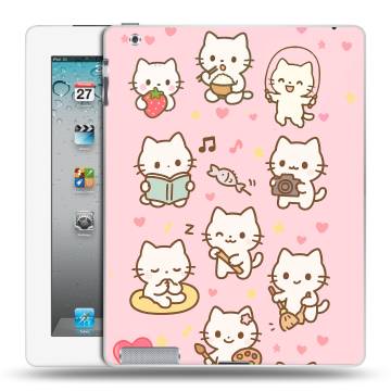 Пластиковый чехол на Ipad 2/3/4 с принтом Hello Kitty Хелоу Кити Пластиковый чехол на Ipad 2/3/4 с принтом Hello Kitty Хелоу Кити