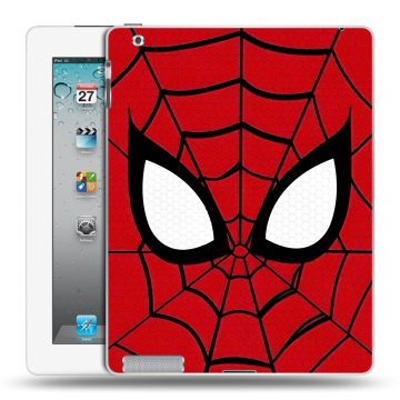 Пластиковый чехол на Ipad 2/3/4 с принтом человек паук spiderman Пластиковый чехол на Ipad 2/3/4 с принтом человек паук spiderman